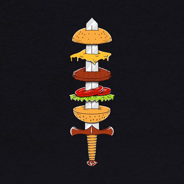 Burger Sword by coffeeman